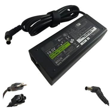 Imagem de Fonte Carregador Notebook Compatível com Sony Vaio Vgp Vgn Vpc Pcg 90w