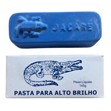 Imagem de Pasta Para Polimento E Alto Brilho Em Metais Cor Azul N. 1 - Jacaré