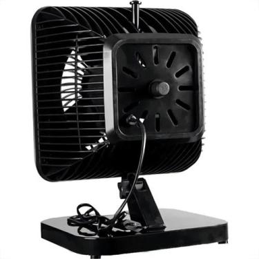 Imagem de Ventilador De Mesa Ventidelta Turbi Preto 127V 130W 62-3101, 110V