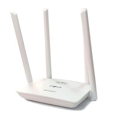 Imagem de Roteador Inova 300 Mbps Branco Rou 6011 Wifi 4 Ant 110/220v