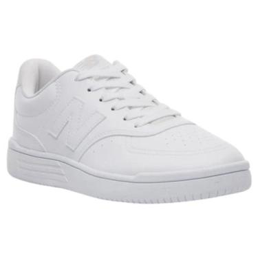 Imagem de Tênis Masculino Skatista Moderno Casual BB80 New Balance, Branco, 40