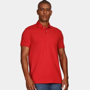 Imagem de Camisa Polo Aramis Basic Piquet Ou25 Vermelho Masculino, M