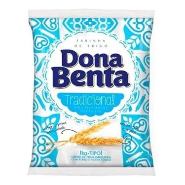 Imagem de Farinha De Trigo Dona Benta Sem Fermento 1kg
