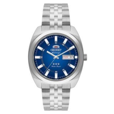 Imagem de Relógio Masculino Orient Automático 3 Estrelas YN6SS005 D1SX, Azul