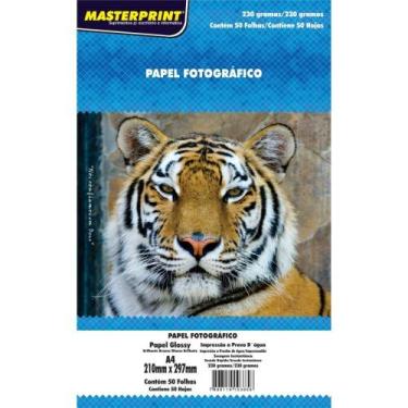 Imagem de Papel Fotografico INKJET A4 230G PCT.C/50 - Masterprint