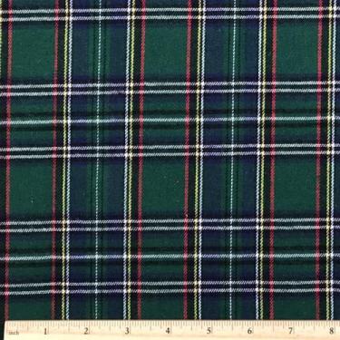 Imagem de Tecido Flanela Xadrez Tartan Verde e Azul-Marinho 145 g 145 cm - Marca