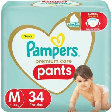 Imagem de Fralda Pampers Premium Care Pants Tamanho M 34 Unidades