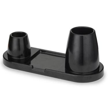 Imagem de Porta Lápis/clips/lembrete Preto Waleu