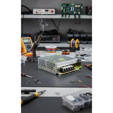 Imagem de Fonte 12V 10A 120W Bivolt Estabilizada p/ LED e Câmeras - Congratulati