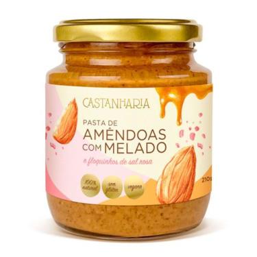 Imagem de Pasta de Amêndoas com Melado Castanharia 210g