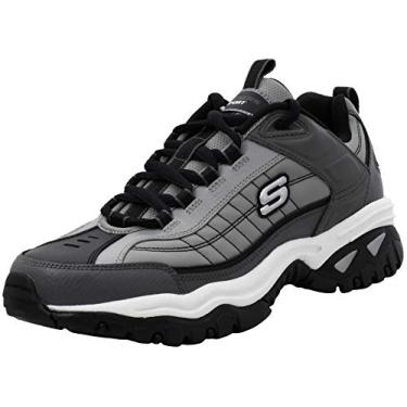 Imagem de Skechers Men's Energy Afterburn Lace-Up Charcoal Sneaker 9 W US