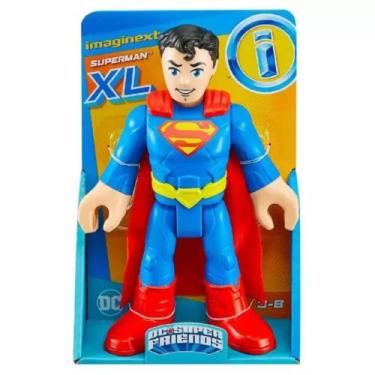 Imagem de Boneco Superman Imaginext Dc Super Friends Gpt43 - Mattel