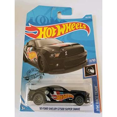 Imagem de Hot Wheels 2019 Hw Race Team '10 Ford Shelby GT500 Super Snake, 192/250 Black