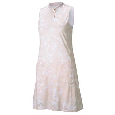 Imagem de PUMA Vestido feminino variado, Mármore rosa nuvem, P