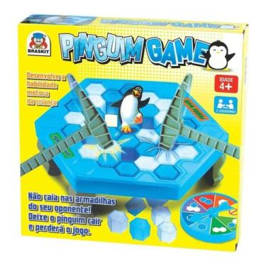 Jogo Pinguim Quebra Gelo Numa Fria Tamanho Brinquedo Jogos De Mesa Infantil  Criança - Art Brink - Outros Jogos - Magazine Luiza