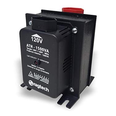 Imagem de RAGTECH – Autotransformador ATH 1.050 – 1.050VA/525W – Bivolt – 2 tomadas – Modelo 4473