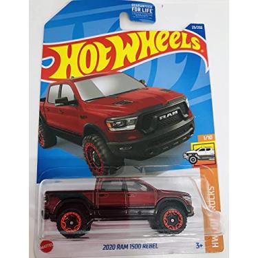 Imagem de Hot Wheels 2022-2020 RAM 1500 Rebel - RED - HW Hot Trucks 1/10