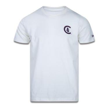 Imagem de Camiseta Chicago Cubs Mlb Modern Classic Off White New Era