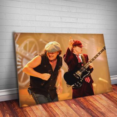 Imagem de Placa Decorativa ac-dc 6 Angus Young e Brian Johnson