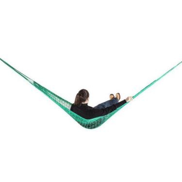 Imagem de Rede De Dormir E Descanso Camping Nylon Impermeável Verde Bandeira - R