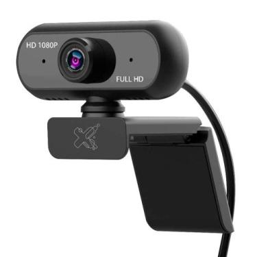 Imagem de Webcam Maxprint X-Vision Hd 1920X1080p 30Fps Com Microfone - Preto