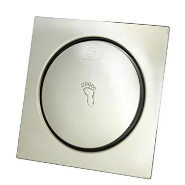 Imagem de Ralo Click 15x15 Cm Inteligente Para Piso 100% Inox