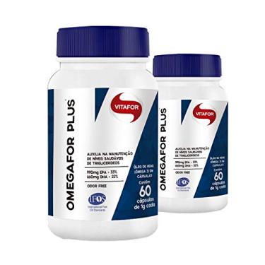 Imagem de Omegafor Plus - 2 unidades de 60 cápsulas - Vitafor