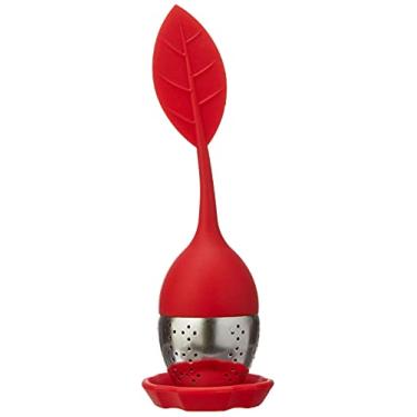 Imagem de Jheppbay INFUSOR DE CHÁ SILICONE VERMELHO 15CM