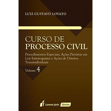 Imagem de LIVRO Curso de Processo Civil Procedimentos Especiais Ações