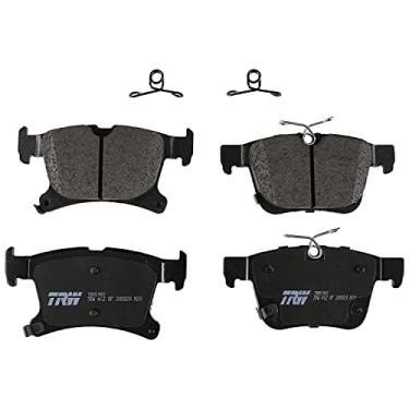 Imagem de TRW Conjunto de pastilhas de freio a disco Pro TRM1901 para Chrysler Pacifica 2017-2020, traseira e outras aplicações