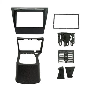 Imagem de Moldura 2 Din GM Celta G2 2006 à 2015, Prisma 2006 à 2012 - Black Piano- Fiamon