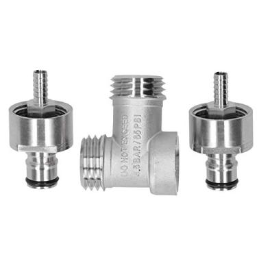 Imagem de Conversor Adaptador De Fabricação De Cerveja De Aço Inoxidável Durável Para Garrafa PET PCO 1881, Eficiente E Versátil