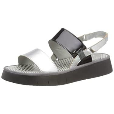 Imagem de FLY London Cura, Prata/preto, 10-10.5