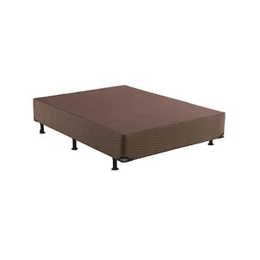 Imagem de Base Box para Colchão Casal Ortobom Magnyfic 28x138x188 cm – Marrom