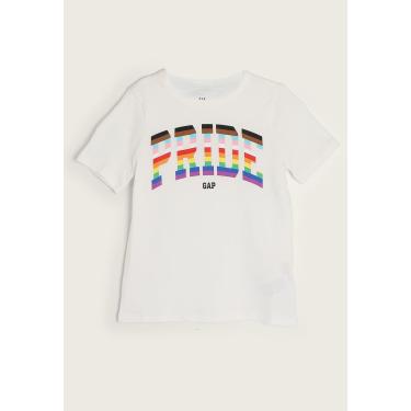 Imagem de Infantil - Camiseta GAP Color Pride Branca GAP 624617 menino