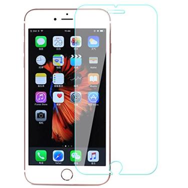 Imagem de GOGODOG Película de vidro temperado para iPhone 7/iPhone 7 Plus/iPhone 6/iPhone 6 Plus/iPhone 5 [pacote com 2] Película de vidro temperado com dureza 9H transparente anti-impressão digital (iPhone 6s)