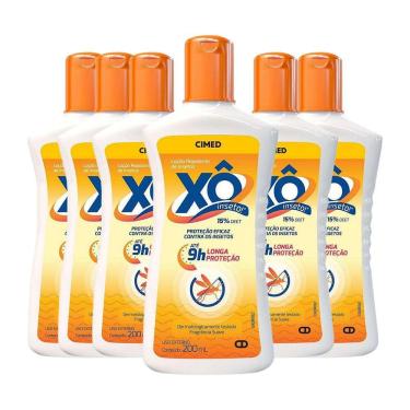 Imagem de Kit 6 Unidades Xô Inseto Loção 200ml