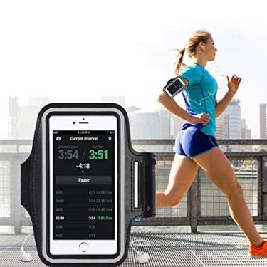 Imagem de Case Porta Celular Corrida Academia Esportes Galaxy S6 S7 J6J7 J8 + Fone