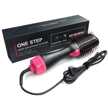 Imagem de Escova de cabelo Straightener Curler 3 em 1