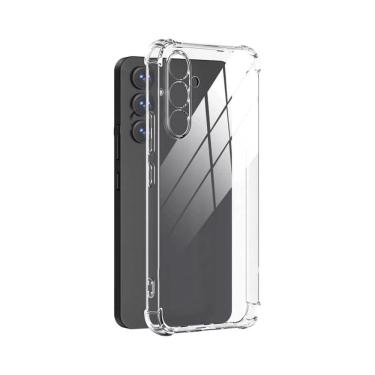 Imagem de Capinha Silicone Antichoque Transparente Compatível com Samsung A55 5G