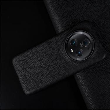 Imagem de Para huawei magic 5 pro caso capa de telefone de couro para honra magia 5 lite casos traseiros proteger, preto, para huawei honor 50