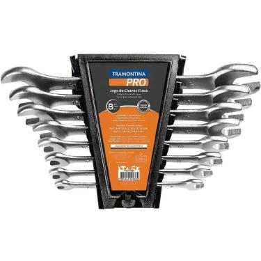 Imagem de Jogo de Chaves Fixa 6 mm a 22 mm 8 Peças TRAMONTINA
