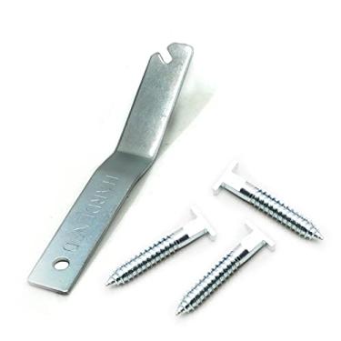 Imagem de Ganchos de segurança com parafuso T - parafusos em T para travar a moldura, 100 Pack