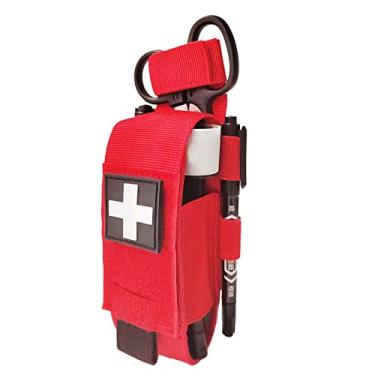 Imagem de Bolsa para torniquete tático TQ Tourniquet Case Trauma Medical Shear Pouch (vermelho)