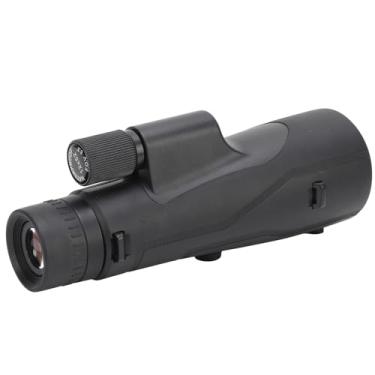 Imagem de Telescópio Monocular 12X52, Telescópio Monocular de Alta Potência, Telescópio Monocular de Visão Grande Com Tampa de Lente para Caminhadas, Compatível Com Qualquer Smartphone