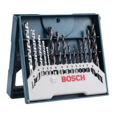 Imagem de Jogo De Brocas Bosch Mini X-Line - 15 Peças