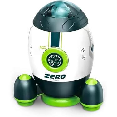 Imagem de Brinquedo Foguete Espacial Infantil mini Astronauta Brinquedo educativo que transporta as crianças em uma jornada espacial sem sair de casa iterativo