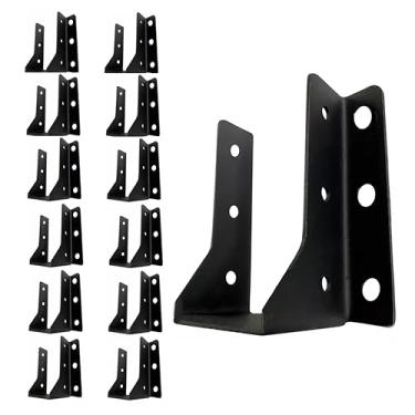 Imagem de Suporte Metal 50mm X 100mm para Vigas de Madeira/Pergolados/Paredes (12 Unidades)