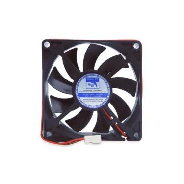 Imagem de Micro Ventilador Cooler Ventoinha 80x80x15 Mm Fan 24v Resistente Água 