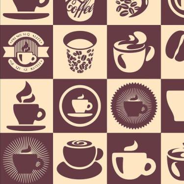 Imagem de Adesivo Azulejo Lavável Café Para Cozinha - Papel e Parede